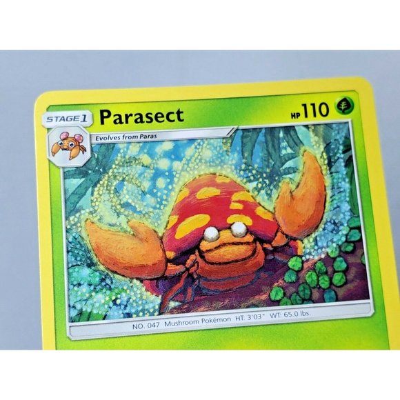 2017 Mint Condition Pokémon Stage 1 No. 047 Parasect Trading Card - Picture 4 of 8